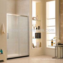 Porte de douche en verre sanitaire